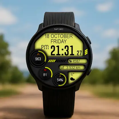 Digital Savogi Watch Face screenshot 4