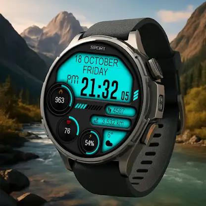 Digital Savogi Watch Face screenshot 6
