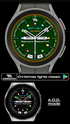 LMwatch Xmas lights classic screenshot 1