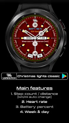LMwatch Xmas lights classic screenshot 2