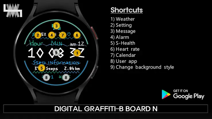 LMwatch d graffiti b board n screenshot 3
