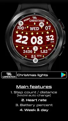 LMwatch christmas lights screenshot 2