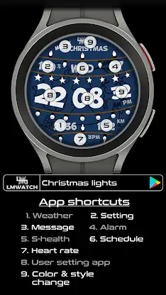 LMwatch christmas lights screenshot 3