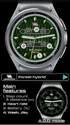 LMwatch Forest hybrid screenshot 2