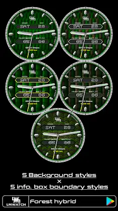 LMwatch Forest hybrid screenshot 4