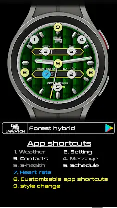 LMwatch Forest hybrid screenshot 3