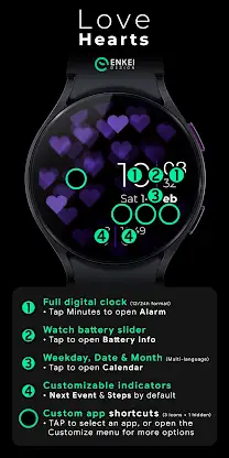 Love Hearts - animated digital screenshot 4