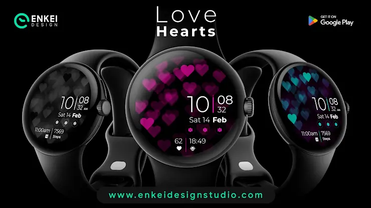 Love Hearts - animated digital screenshot 7