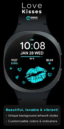 Love Kisses - colorful digital screenshot 2