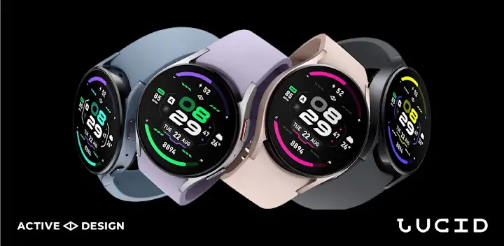 Lucid: Digital Watch Face — Android app banner