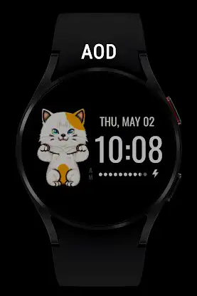 Lucky Cat Digital Watch Face screenshot 8