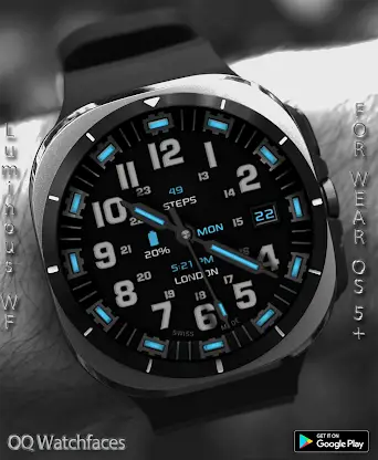 Luminous Watchface Wear OS 5+ screenshot 2