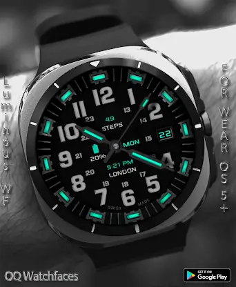 Luminous Watchface Wear OS 5+ screenshot 1