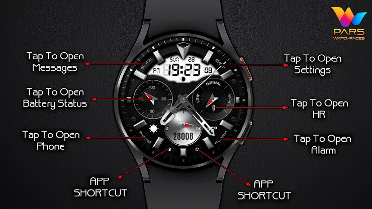 Luxor North Watch Face screenshot 6