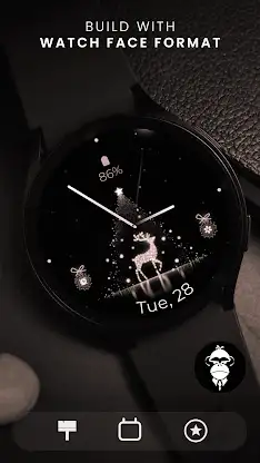 Magic Christmas watch face screenshot 1