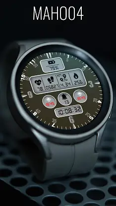 MAHO004 Wear OS Watch Face screenshot 3