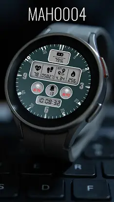 MAHO004 Wear OS Watch Face screenshot 4