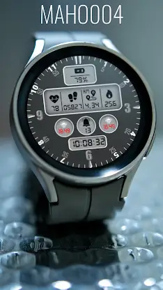 MAHO004 Wear OS Watch Face screenshot 1