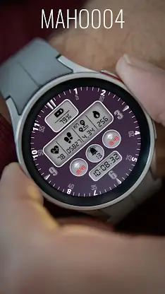 MAHO004 Wear OS Watch Face screenshot 5