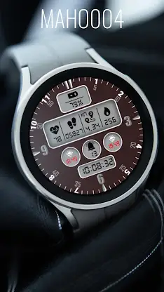 MAHO004 Wear OS Watch Face screenshot 2