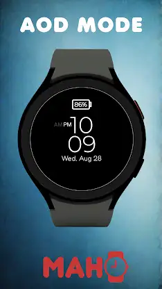 MAHO008 Wear OS Watch Face screenshot 4