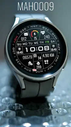 MAHO009 Wear OS Watch Face screenshot 1