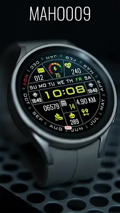 MAHO009 Wear OS Watch Face screenshot 3