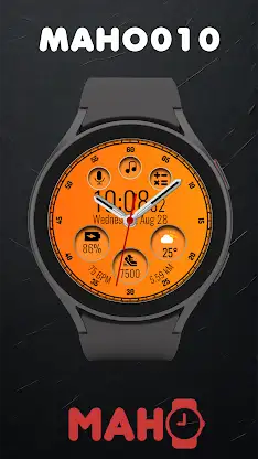 MAHO010 Wear OS Watch Face screenshot 1