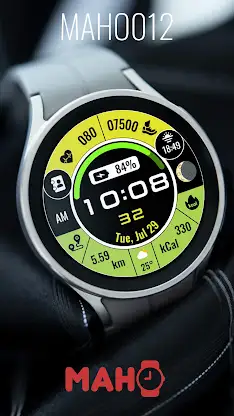 MAHO012 Wear OS Watch Face screenshot 2