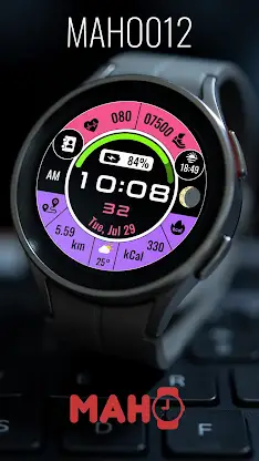 MAHO012 Wear OS Watch Face screenshot 4