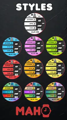 MAHO013 Wear OS Watch Face screenshot 3