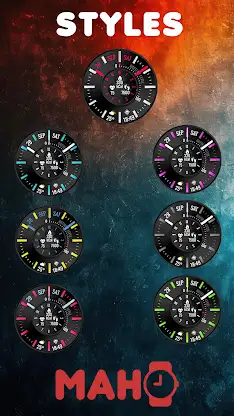 MAHO015 Wear OS Watch Face screenshot 3