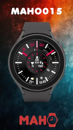 MAHO015 Wear OS Watch Face screenshot 1