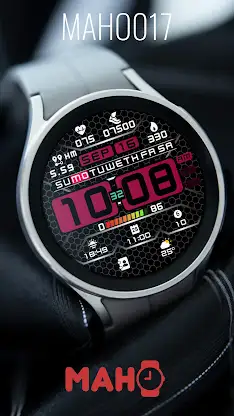 MAHO017 Wear OS Watch Face screenshot 2