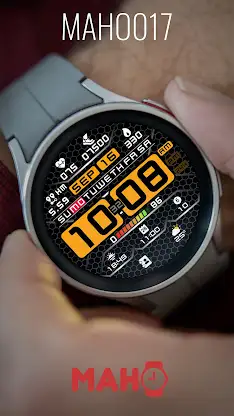 MAHO017 Wear OS Watch Face screenshot 5