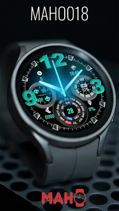 MAHO018 Watch Face For Wear OS screenshot 3