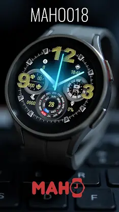 MAHO018 Watch Face For Wear OS screenshot 4