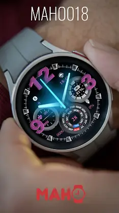 MAHO018 Watch Face For Wear OS screenshot 6