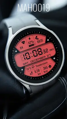 MAHO019 Wear OS Watch Face screenshot 2
