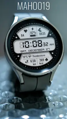 MAHO019 Wear OS Watch Face screenshot 1