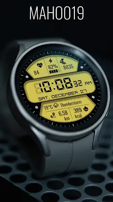 MAHO019 Wear OS Watch Face screenshot 3