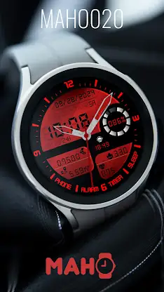 MAHO020 Wear OS Watch Face screenshot 2