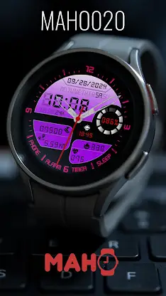MAHO020 Wear OS Watch Face screenshot 4