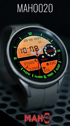 MAHO020 Wear OS Watch Face screenshot 3
