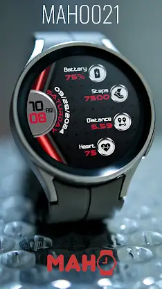 MAHO021 Wear OS Watch Face screenshot 1