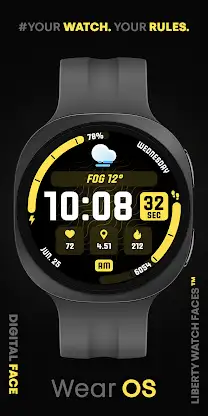 MARATHON Digital Watch Face screenshot 3
