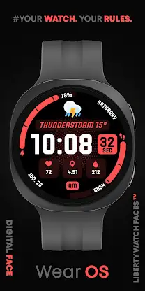 MARATHON Digital Watch Face screenshot 6