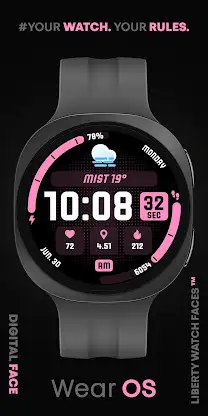 MARATHON Digital Watch Face screenshot 8