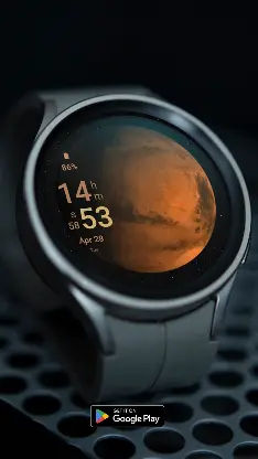 3D Rotating Mars - Planet screenshot 1