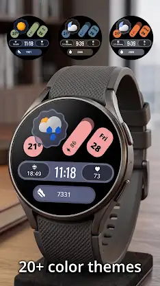 Watch face Material 1 screenshot 3